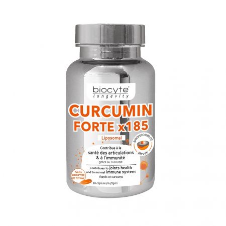 Curcumin Forte x 185 Lipozomal, 30 capsule, Biocyte 
